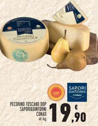 Conad PECORINO TOSCANO DOP SAPORI&DINTORNI CONAD offerta