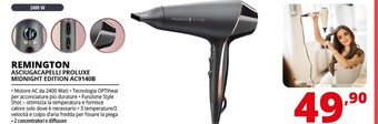 Comet Remington asciugacapelli proluxe midnight edition ac9140b offerta