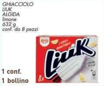 Conad GHIACCIOLO Liuk Algida 632 g offerta