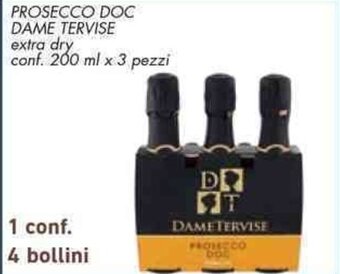 Conad PROSECCO DOC DAME TERVISE conf. 200 ml x 3 pezzi offerta