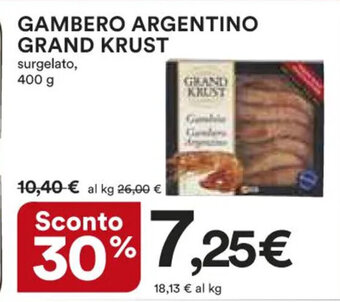 GAMBERO ARGENTINO GRAND KRUST 400 g
