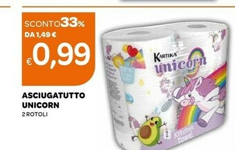 Ekom Unicorn Asciugatutto offerta
