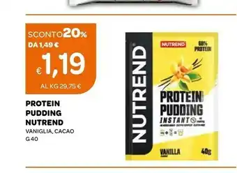 Ekom Nutrend Protein Pudding offerta