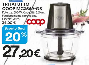 Ipercoop TRITATUTTO COOP MC356Á-GS offerta