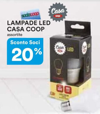 Ipercoop LAMPADE LED CASA COOP offerta