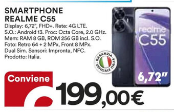 Ipercoop SMARTPHONE REALME C55 offerta