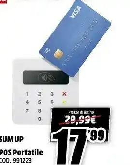 MediaWorld POS Portatile offerta