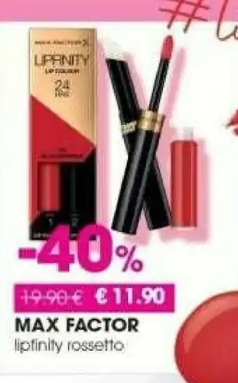 Tigotà Max Factor Rossetto offerta
