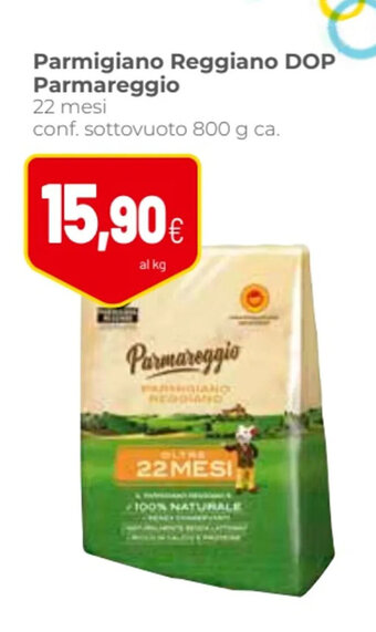 Coop Parmigiano Reggiano DOP Parmareggio 22 mesi 800 g offerta