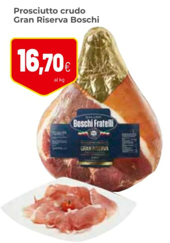 Coop Prosciutto crudo Gran Riserva Boschi offerta