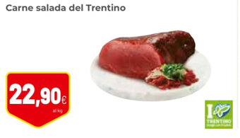 Coop Carne salada del Trentino offerta