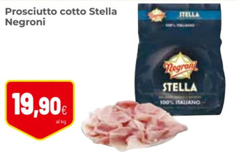 Coop Prosciutto cotto Stella Negroni offerta