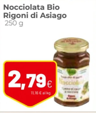 Coop Nocciolata Bio Rigoni di Asiago 250 g offerta