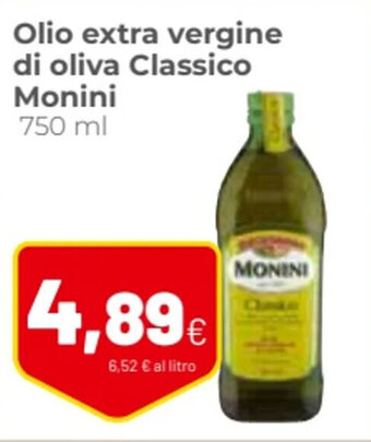 Coop Olio extra vergine di oliva Classico Monini 750 ml offerta
