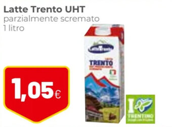 Coop Latte Trento UHT parzialmente scremato 1 litro offerta