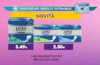 Tigotà Lines Assorbenti lines offerta