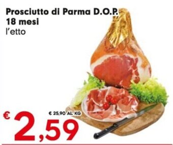 Despar Prosciutto di Parma D.O.P. 18 mesi offerta