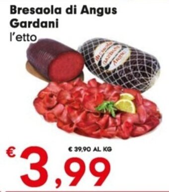 Despar Bresaola di Angus Gardani offerta