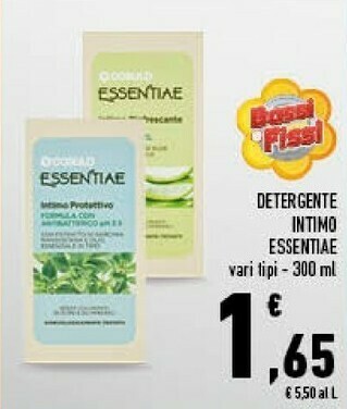 Conad Conad Essentiae Detergente Intimo offerta