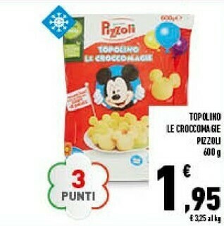 Conad Pizzoli Topolino Le Croccoma offerta