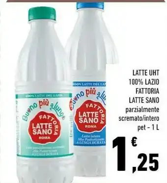 Conad Latte Sano - Latte Parzialmente Scremato A Lunga Conservazione offerta