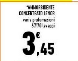 Conad Lenor Ammorbidente Concentrato offerta