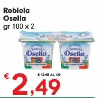 Despar Robiola Osella gr 100 x 2 offerta