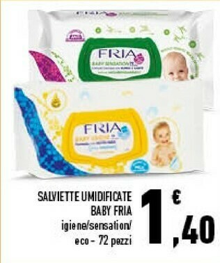 Conad Fria Salviette Umidificate Baby offerta