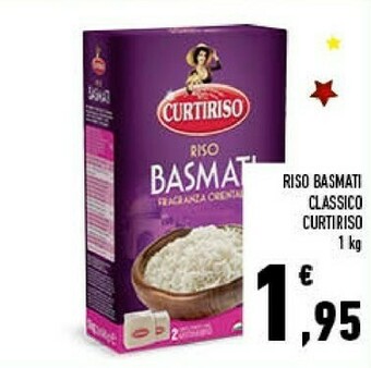 Conad Curtiriso Riso Basmati 1000 G(ml) offerta