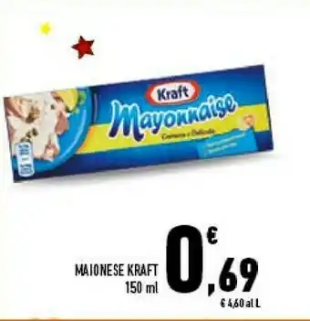 Conad Kraft Mayonnaise Cremosa E Delicata 150 G(ml) offerta