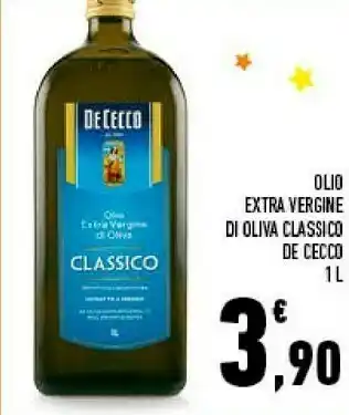Conad De Cecco Olio Extra Vergine Di Oliva Classico 1000 G(ml) offerta