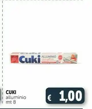 Deco Supermercati Cuki Alluminio offerta