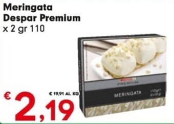 Despar Meringata Despar Premium x 2 gr 110 offerta