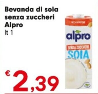 Despar Bevanda di soia senza zuccheri Alpro It 1 offerta