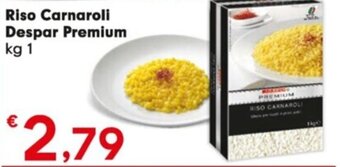 Despar Riso Carnaroli Despar Premium kg 1 offerta