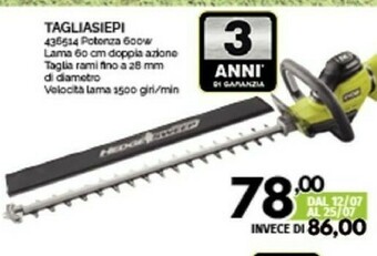 Orizzonte Tagliasiepi offerta