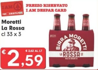 Moretti La Rossa cl 33 x 3