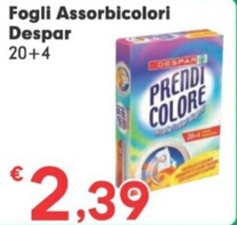 Despar Fogli Assorbicolori Despar 20+4 offerta