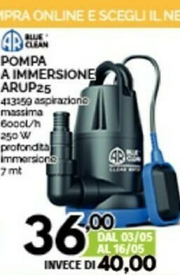 Orizzonte Pompe sommerse offerta
