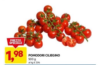 DPiù POMODORI CILIEGINO 500 g offerta