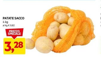 DPiù PATATE SACCO 4 kg offerta