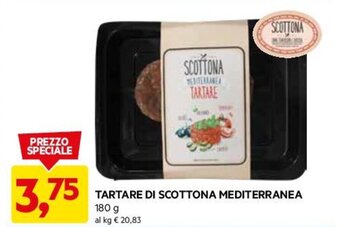 DPiù TARTARE DI SCOTTONA MEDITERRANEA 180 g offerta