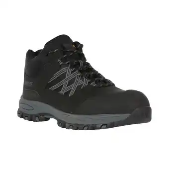 Decathlon Scarpe antinfortunistiche uomo regatta sandstone nero granito offerta
