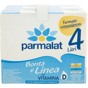 Spazio Conad Latte parzialmente scremato uht bontà e linea parmalat offerta