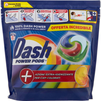 Spazio Conad Detersivo lavatrice dash power pods offerta