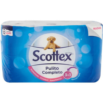 Spazio Conad Carta igienica pulito completo scottex offerta