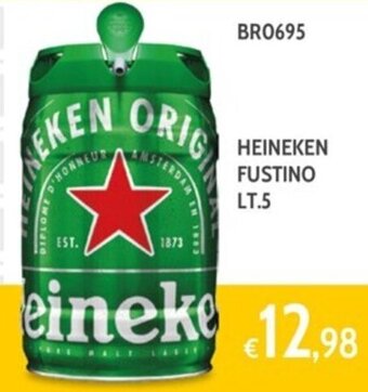 Italy Cash and Carry HEINEKEN FUSTINO LT.5 BR0695 offerta