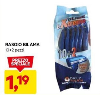 DPiù RASOIO BILAMA 10+2 pezzi offerta