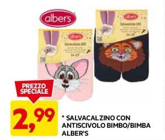 SALVACALZINO CON ANTISCIVOLO BIMBO/BIMBA ALBER'S