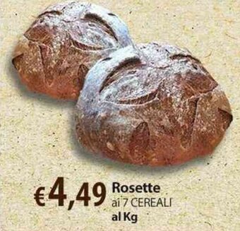 Extra Supermercati Rosette ai 7 CEREALI offerta